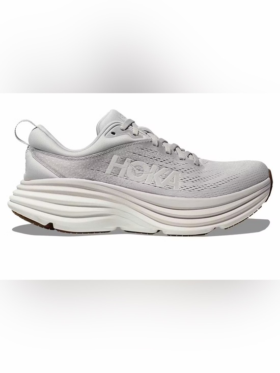 Hoka Shoes - Hoka OneOne Bondi 8 in Lunar Rock Nimbus Cloud *ORIGINAL INSOLES NOT INCLUDED*